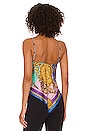 view 3 of 4 Scarf Top in Multicolor