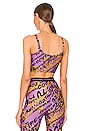 view 3 of 4 Crop Tank in Iris