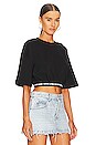 view 2 of 4 Crop Top in Black