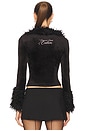 view 3 of 5 Velvet Top in Black
