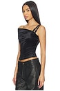 view 3 of 5 Bustier Top in Black
