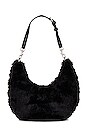 view 2 of 5 Fluffy Bag in Black