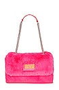 view 1 of 6 Fluffy Bag in Fuschia