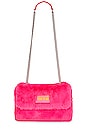 view 5 of 6 Fluffy Bag in Fuschia