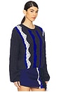 view 2 of 5 Cable Knit Sweater in Nuit