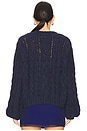 view 3 of 5 Cable Knit Sweater in Nuit