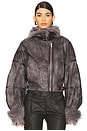 view 1 of 5 Signature Aviator Jacket in Gunmetal