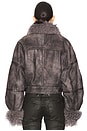 view 4 of 5 Signature Aviator Jacket in Gunmetal