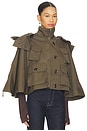 view 3 of 5 Military Cropped Trench in Khaki