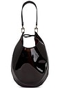 view 1 of 4 Pvc Shoulder Bag in Chocolate