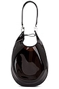 view 2 of 4 Pvc Shoulder Bag in Chocolate