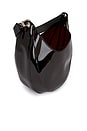 view 4 of 4 Pvc Shoulder Bag in Chocolate