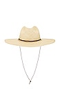 view 3 of 3 Sonny Hat in Natural & Sand Leather