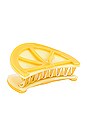 view 1 of 2 Lemon Wedge Clip in Yellow
