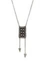 view 2 of 3 ОЖЕРЕЛЬЕ ZIGGY in Silver