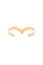 view 3 of 3 The Wynonna Cuff in Gold