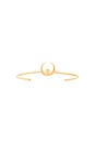view 3 of 3 The Sadi Crescent Moon Cuff in Gold