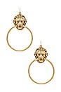 view 1 of 2 BOUCLES D'OREILLE OR VANDAL in Gold