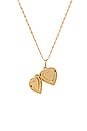 view 1 of 2 COLLAR HEART in Gold