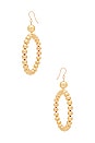 view 2 of 2 The Crawford Earrings in Gold