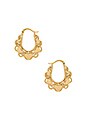 view 1 of 2 Lillian Hoop in Gold