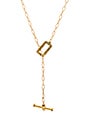 view 2 of 2 Dallas Toggle Necklace in Gold