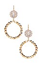 view 1 of 3 The Daria Earrings in Gold
