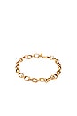 view 1 of 2 The Kiana Chain Bracelet in Gold