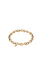 view 2 of 2 The Kiana Chain Bracelet in Gold