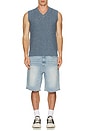 view 4 of 4 Billow Denim Shorts in Dry Vintage