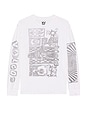 view 1 of 4 Long Sleeve Tee in White