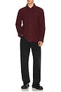 view 5 of 5 Augustone Long Sleeve Shirt in Merlot