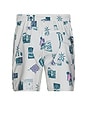 view 2 of 7 Psyche Swim Trunks in Stone