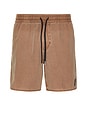 view 1 of 6 Center Swim Trunks in Coconut Shell