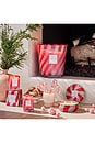 view 4 of 4 Crushed Candy Cane 5-Wick Hearth Candle in 
