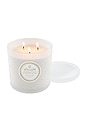 view 3 of 7 Eucalyptus & White Sage Boxed Luxe Candle in Green