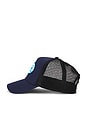 view 3 of 4 Staple Trucker Hat in Navy