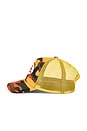 view 3 of 4 Multi Trucker Hat in Orange