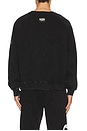 view 3 of 6 SUDADERA in Jet Black Bleach Wash