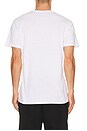 view 3 of 5 Vertical Logo Tee in Bright White
