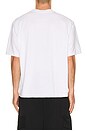 view 2 of 4 Short Sleeve Boxy Crop Tee in Bright White