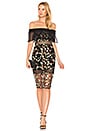 view 1 of 4 Off The Shoulder Lace Dress in Black