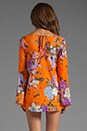 view 2 of 4 Sara Bell Sleeve Top in Orange