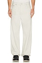 view 1 of 5 Baggy Fit Denim Pants in Ivory
