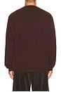 view 2 of 4 Eyelet Zip Up in Brown in Burgundy