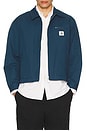 view 4 of 4 Zip Up Work Jacket in Dark Teal