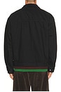 view 2 of 5 Garment Dyed Zip Up Jacket in Black
