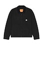 view 5 of 5 Garment Dyed Zip Up Jacket in Black
