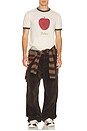 view 5 of 6 Baggy Work Pant in Brown