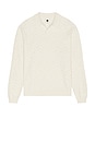 view 5 of 5 Eyelet Polo in Cream